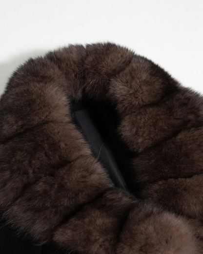 Helene | Faux Fur Collar Jacket