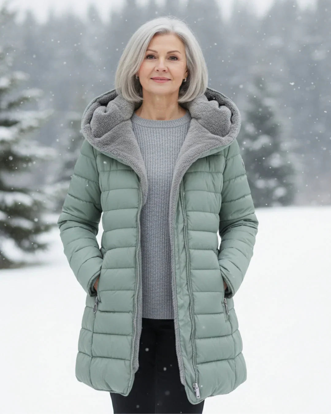 Olivia | Quilted Winter Coat