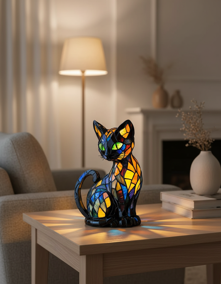AURACAT | ELEGANT MYSTICAL CAT-SHAPED LAMP