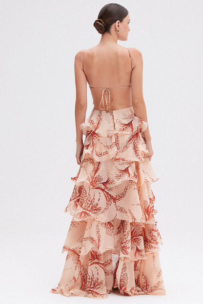 Floria Cascade Dress