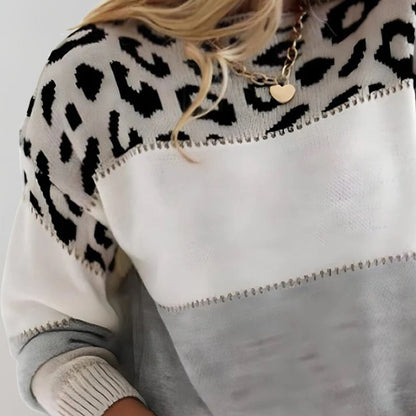 Ophélie | Leopard Elegance Jumper