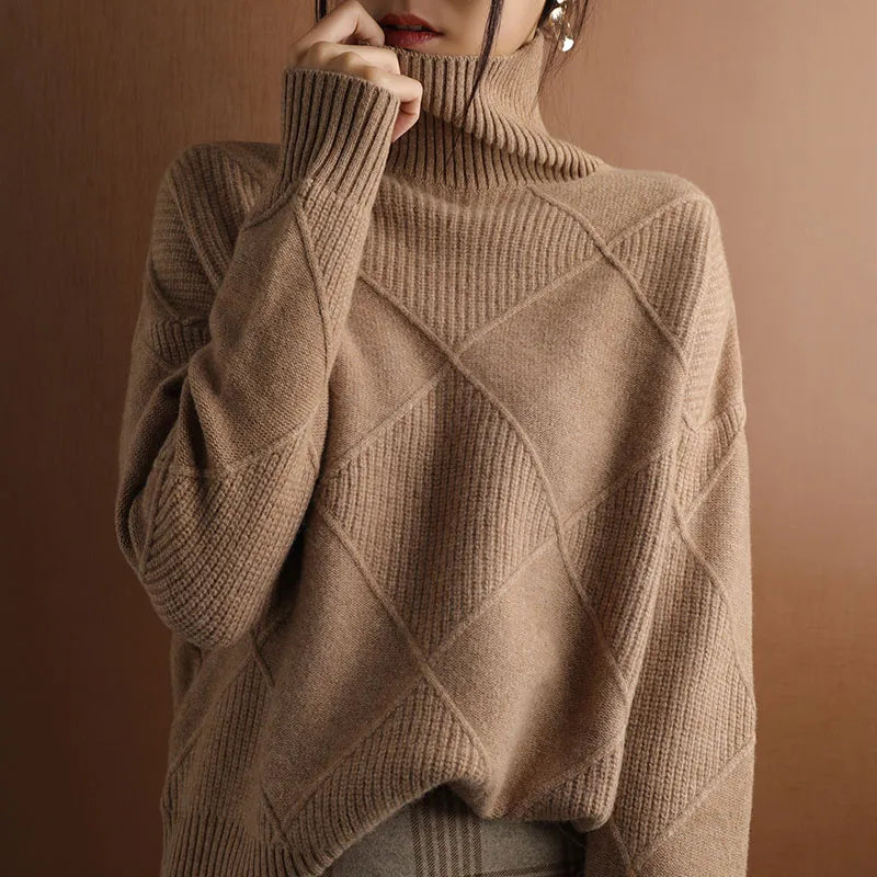 Marcelle | Chunky Roll Neck Sweater