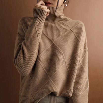 Marcelle | Chunky Roll Neck Sweater
