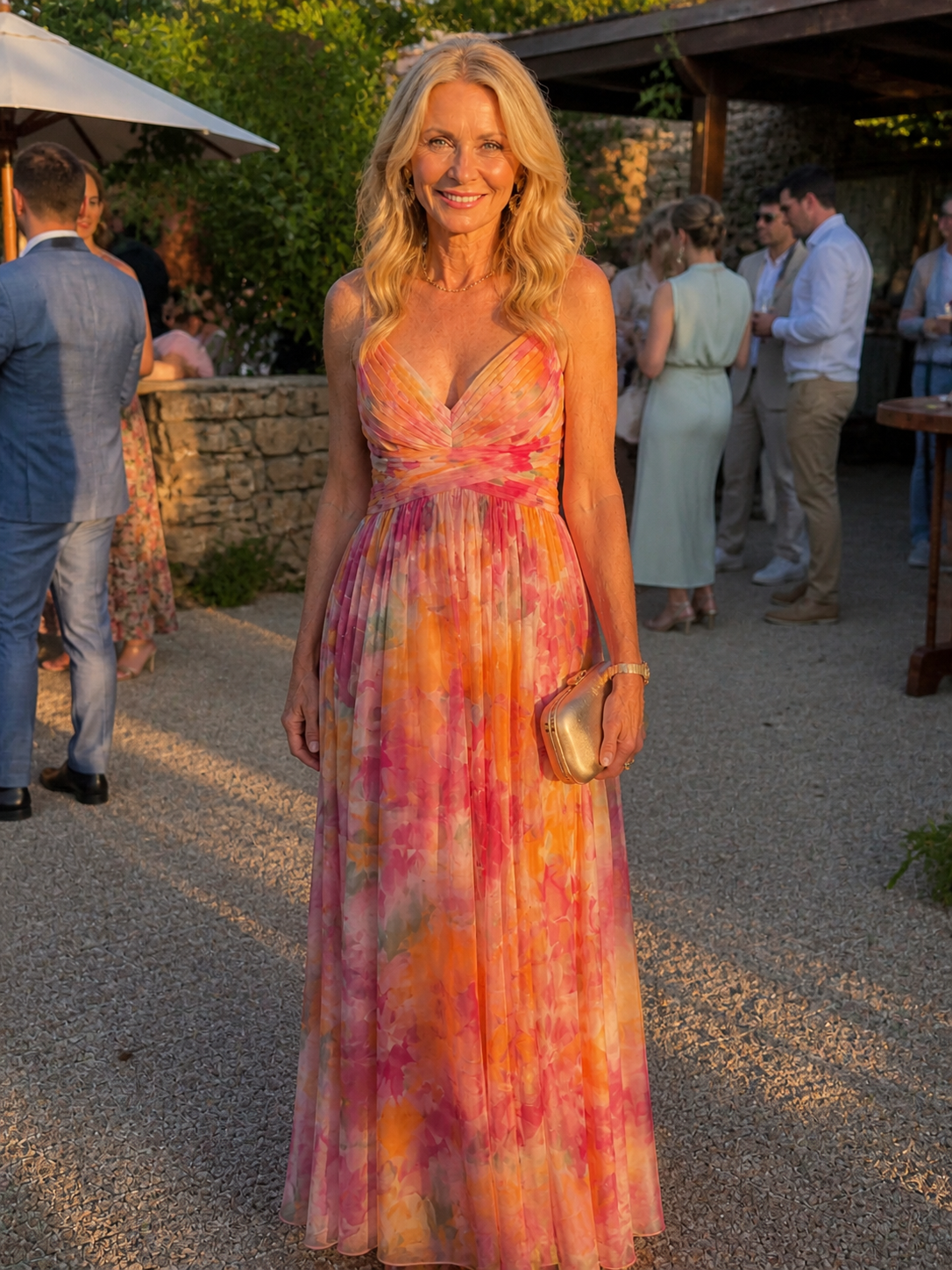 Isel™ | Soft Wrap Maxi Dress