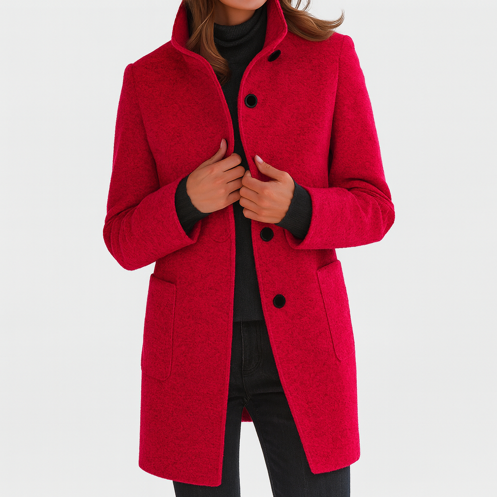 Stella™ | Women's Jacket with Stand-Up Collar