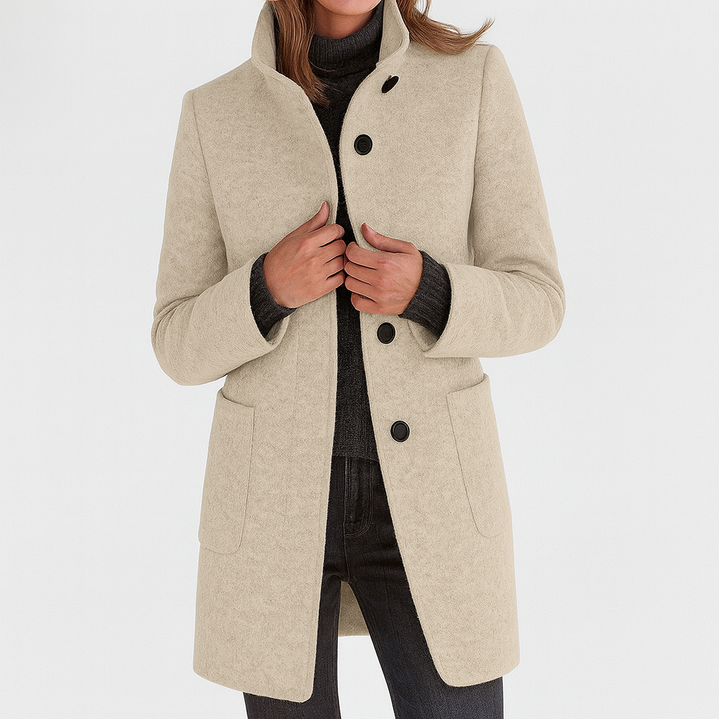 Stella™ | Women's Jacket with Stand-Up Collar