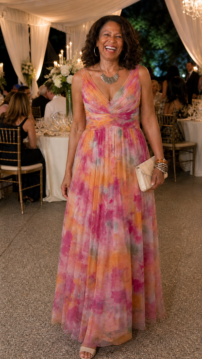 Isel™ | Soft Wrap Maxi Dress