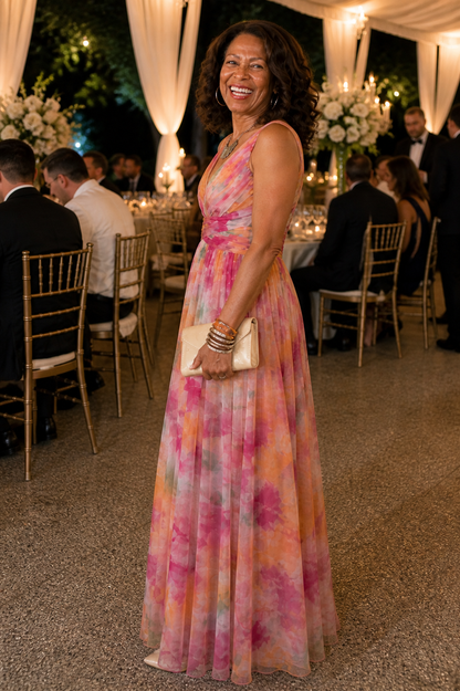 Isel™ | Soft Wrap Maxi Dress