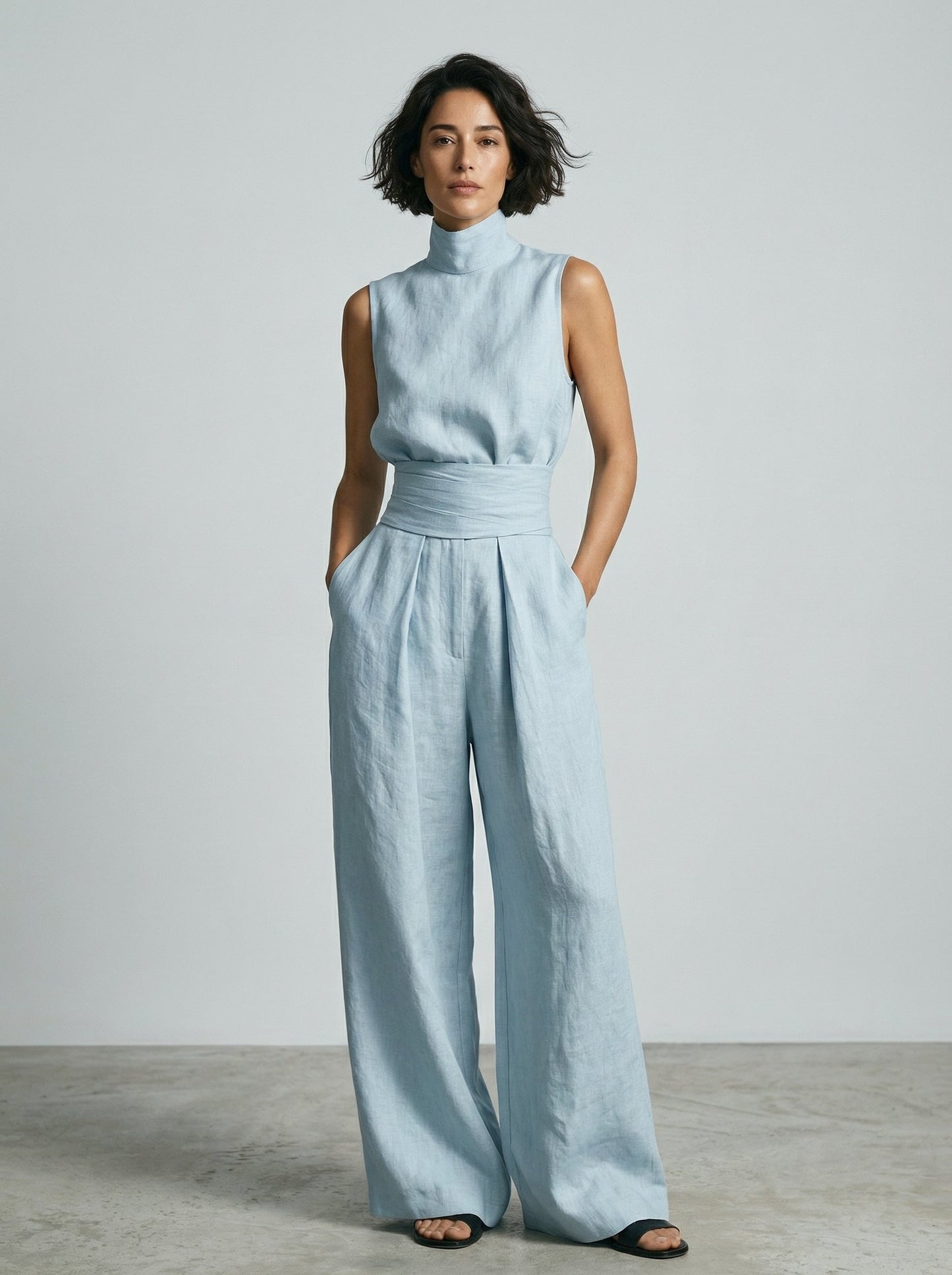 ESSENTIAL - Minimalist Sleeveless Top Set