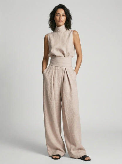 ESSENTIAL - Minimalist Sleeveless Top Set