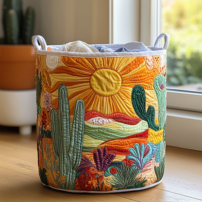Sunshine | Quilted Storage Basket