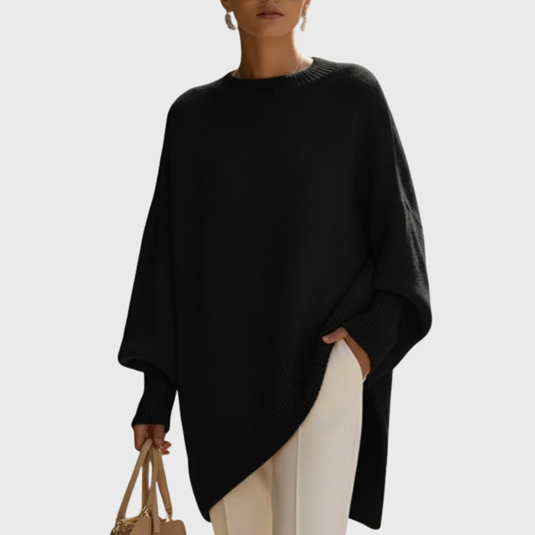Livia | Oversized Poncho Jumper