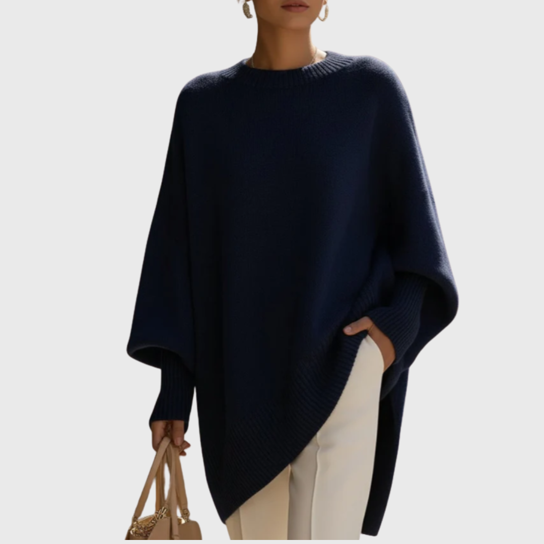 Livia | Oversized Poncho Jumper