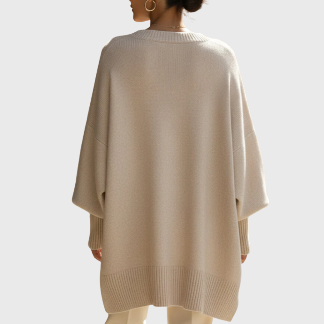 Livia | Oversized Poncho Jumper
