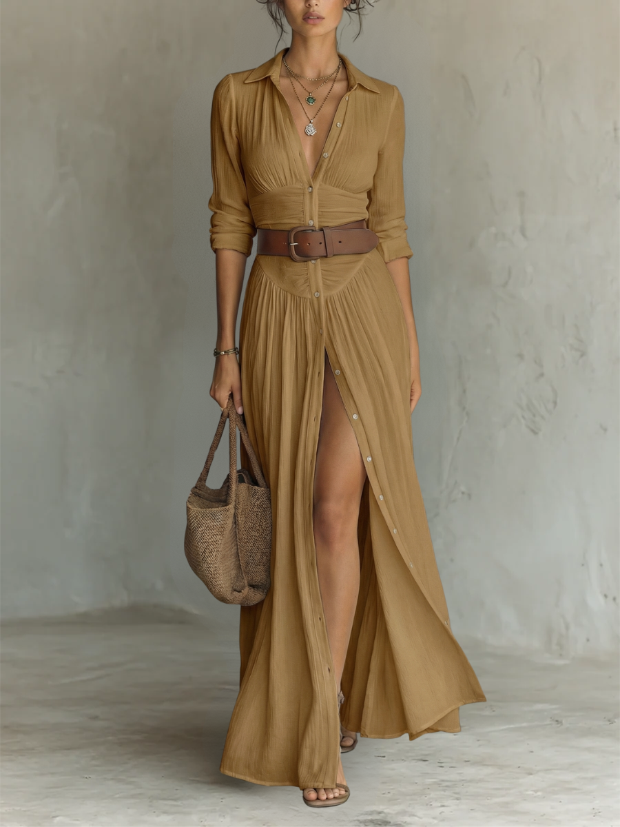 Grace™ Linen Maxi Dress