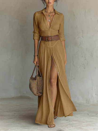 Grace™ Linen Maxi Dress