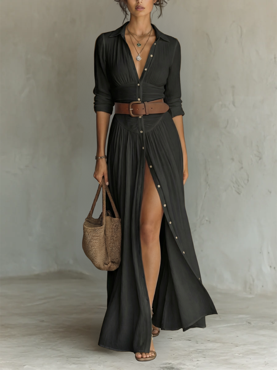 Grace™ Linen Maxi Dress