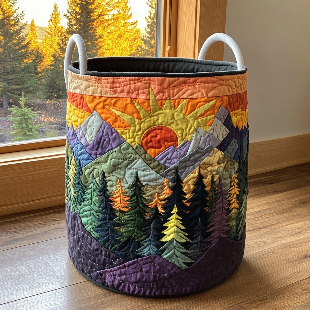 Sunshine | Quilted Storage Basket