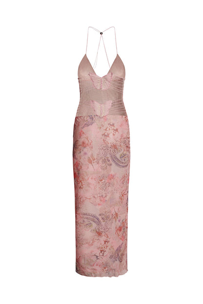 Vanessa Maxi Dress with Open Back