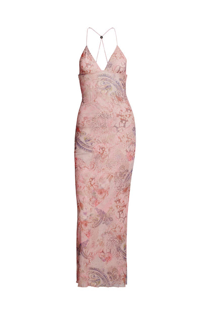 Vanessa Maxi Dress with Open Back
