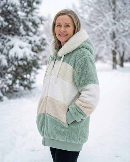 Coloured Plush Jacket