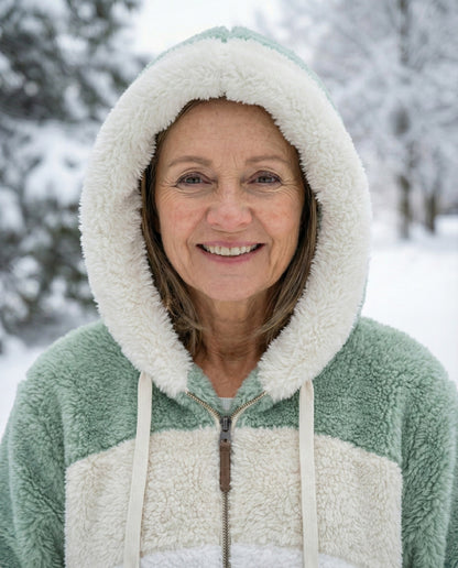 Coloured Plush Jacket