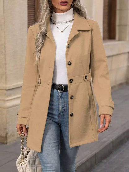 Elania™ | Timeless Belted Coat