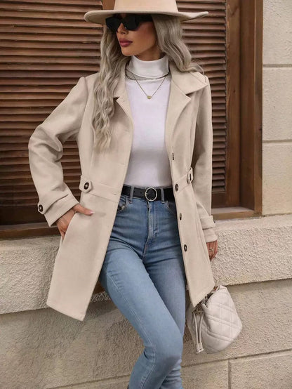 Elania™ | Timeless Belted Coat