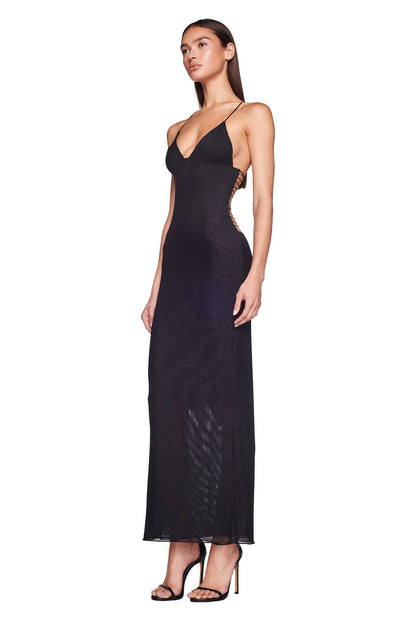 Vanessa Maxi Dress with Open Back