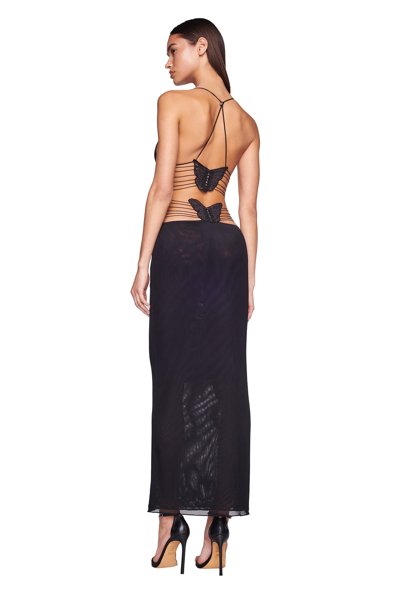 Vanessa Maxi Dress with Open Back