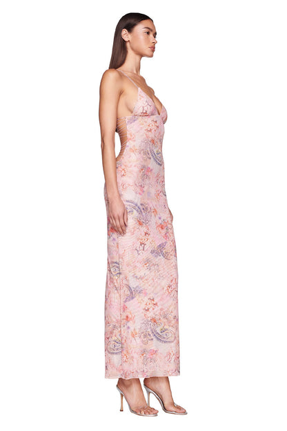 Vanessa Maxi Dress with Open Back