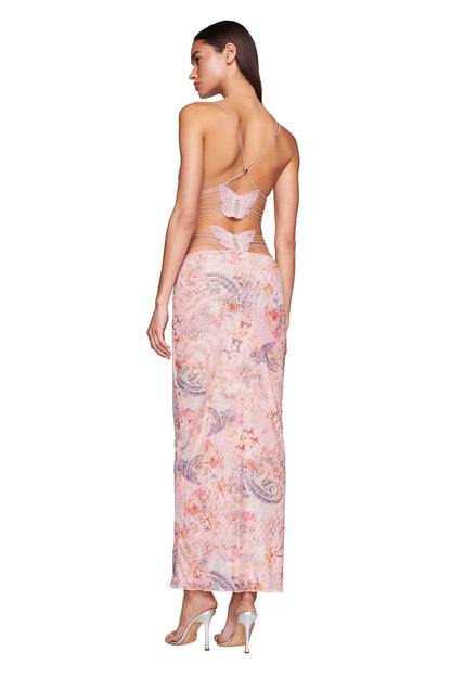 Vanessa Maxi Dress with Open Back