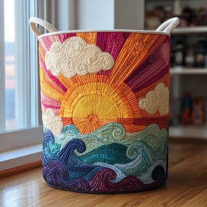 Sunshine | Quilted Storage Basket