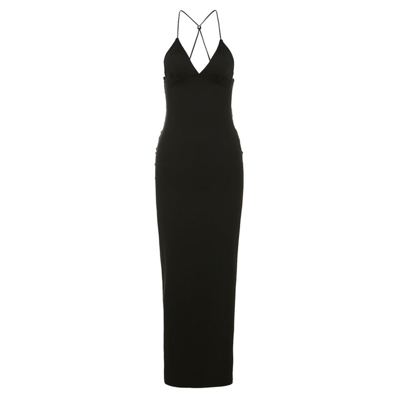 Vanessa Maxi Dress with Open Back
