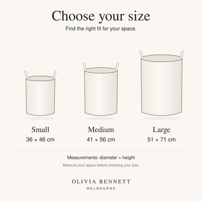 HONEY | DAISY BEE LAUNDRY BASKET