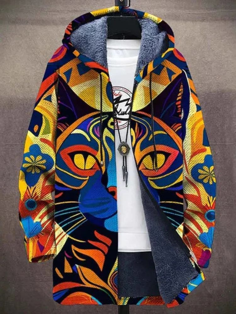 Tarni™ - Luxurious Art-Inspired Zip-Up Hoodie