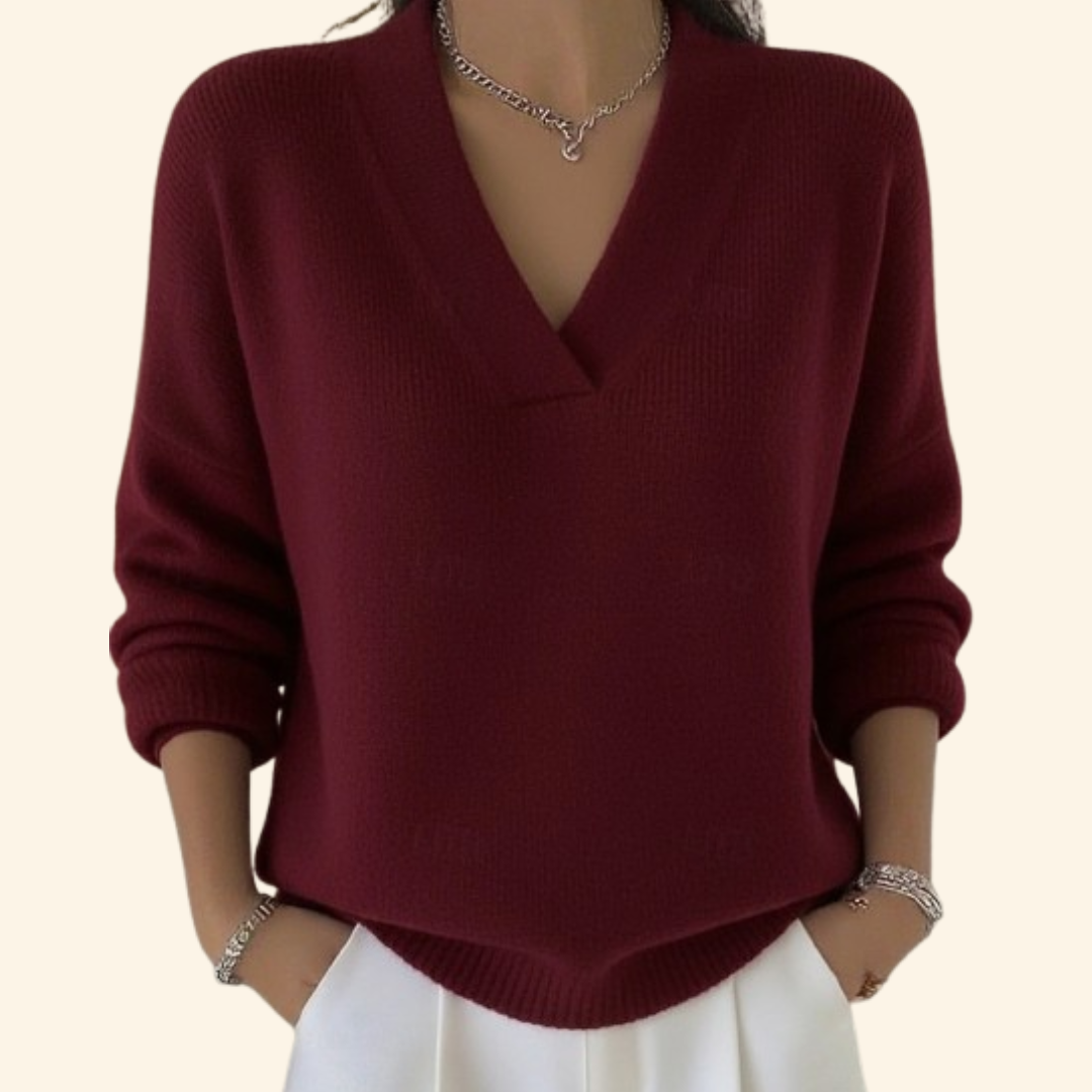 Noor | V-Neck Pullover
