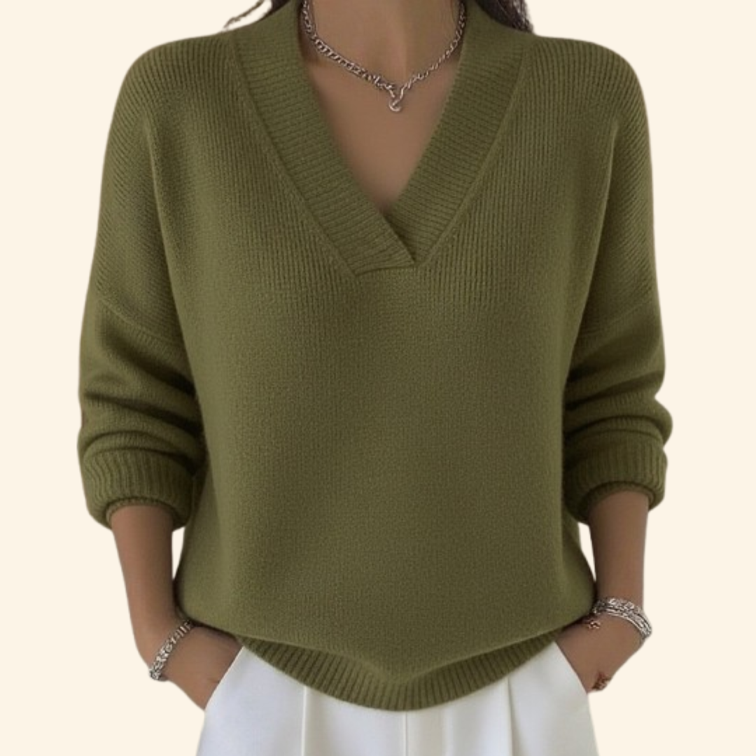 Noor | V-Neck Pullover