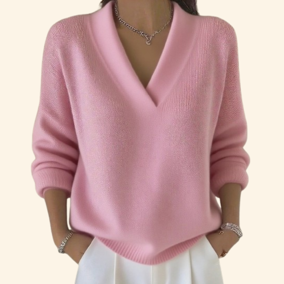 Noor | V-Neck Pullover