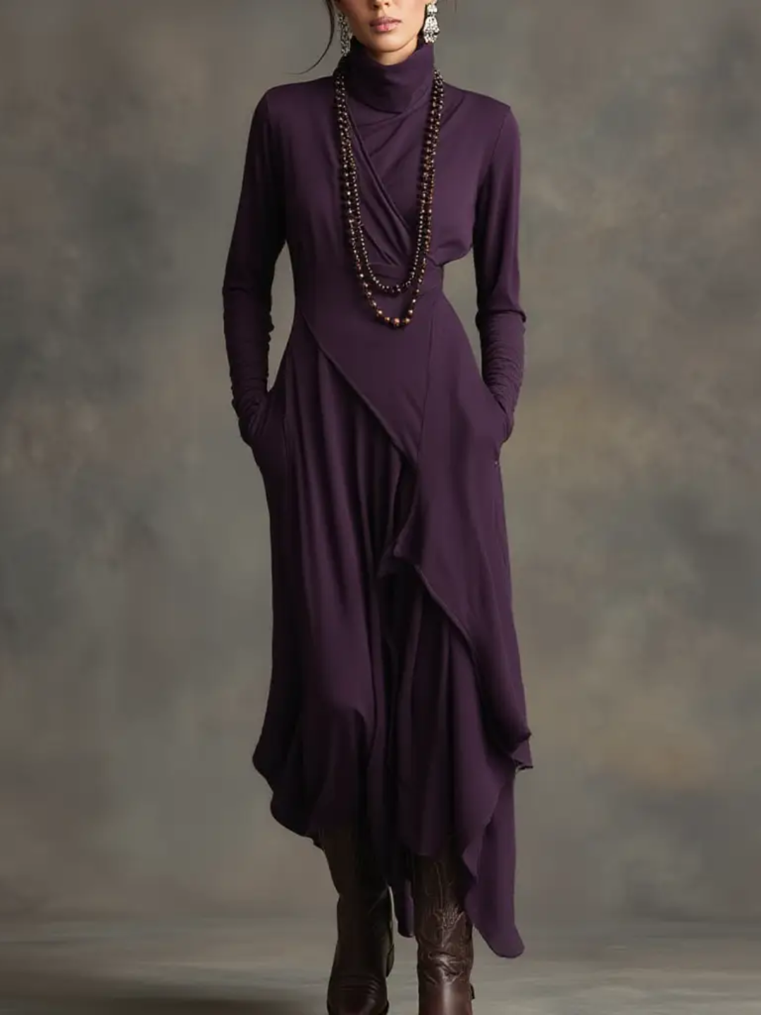 Katia™ Pleated Maxi Dress