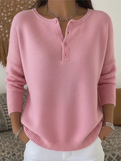 Mira | Button-Up Knit Sweater