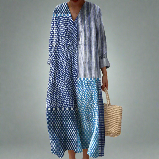 EMERSON | ELEGANT GEOMETRIC DRESS