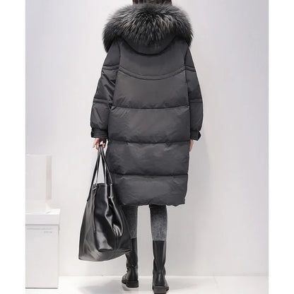 Mid Length Hooded Coat