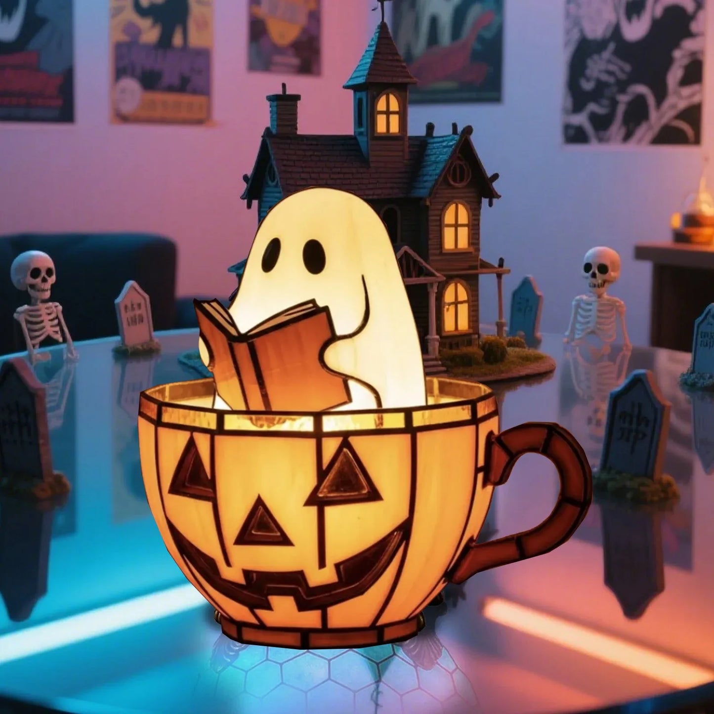 SPECTRAGLOW | CUTE GHOST READING LAMP