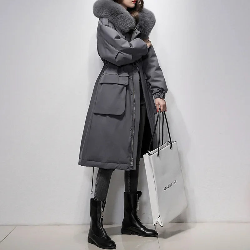 Mid-Length Down Jacket