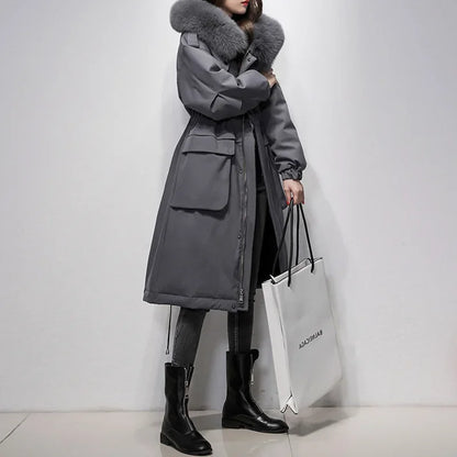 Mid-Length Down Jacket