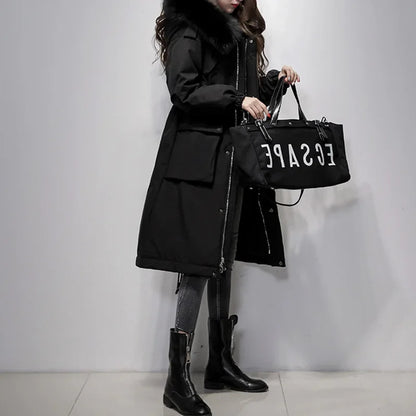 Mid-Length Down Jacket