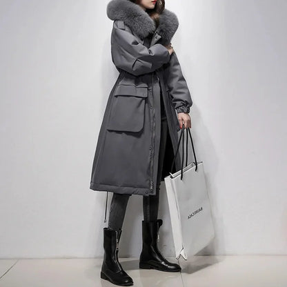 Mid-Length Down Jacket