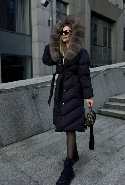 Christina | Elegant Casual Jacket with Faux Fur Collar