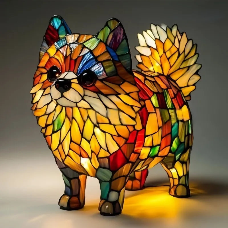 PRISMGLOW | ELEGANT STAINED GLASS LAMP